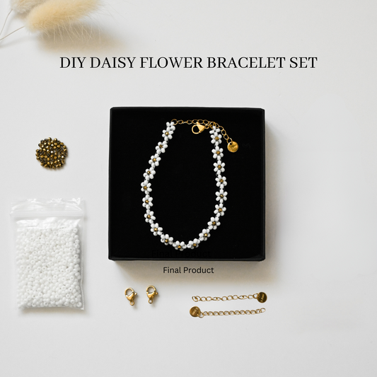 DIY Blumenarmband Set