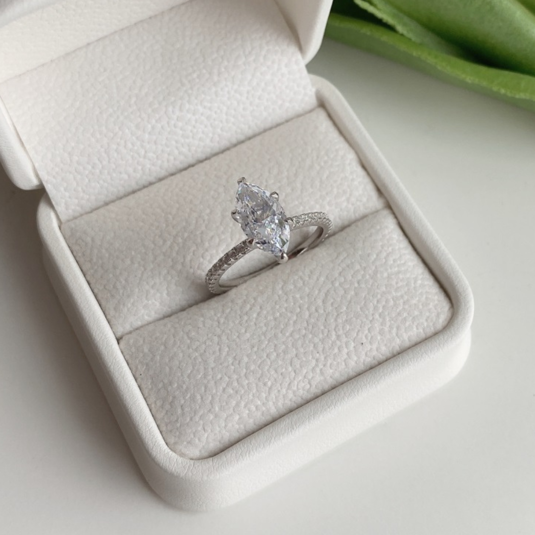 S925 Victoria | Marquise Ring