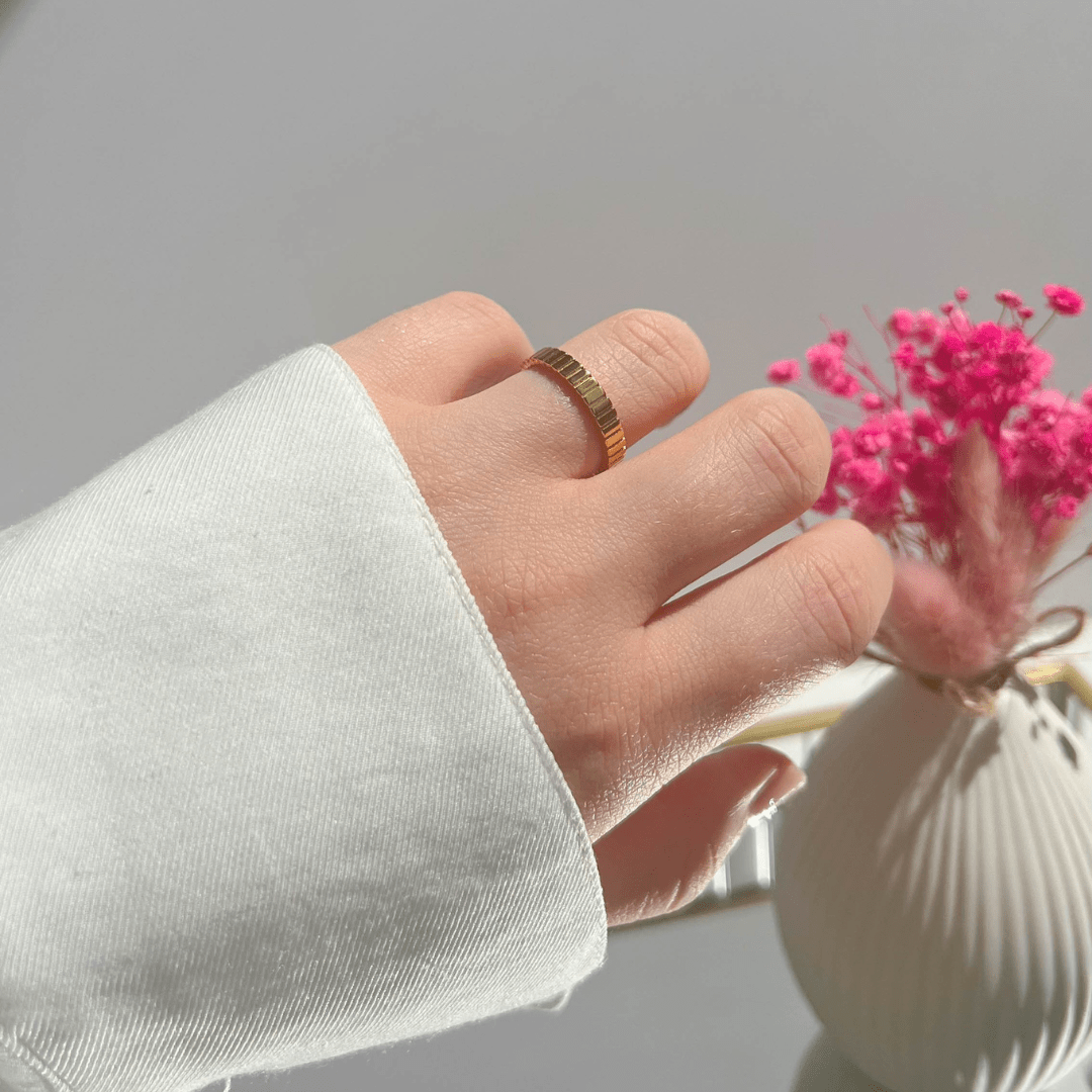 Amber | Stacking Ring